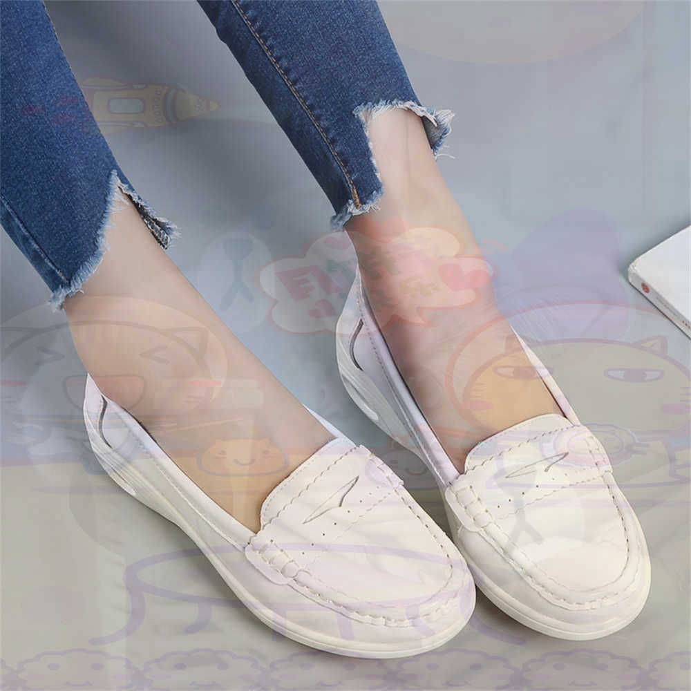Luxury Lifestyle Names - Sepatu Ukuran Besar Wanita Slip-On Lembut