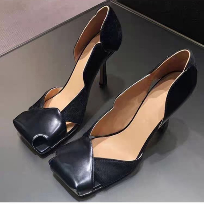 Luxury Lifestyle Products - Sepatu Gaun Pesta Ujung Persegi Mewah