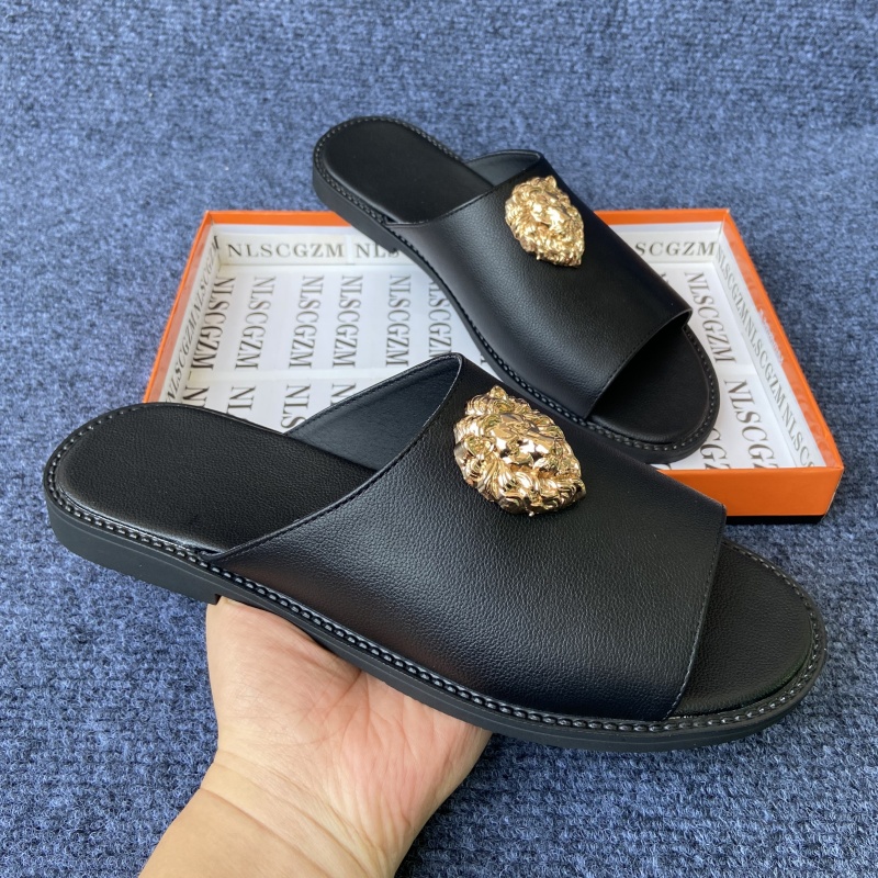 Sepatu sandal hitam merek Orig - Luxury Lifestyle Products ulasan dan harga