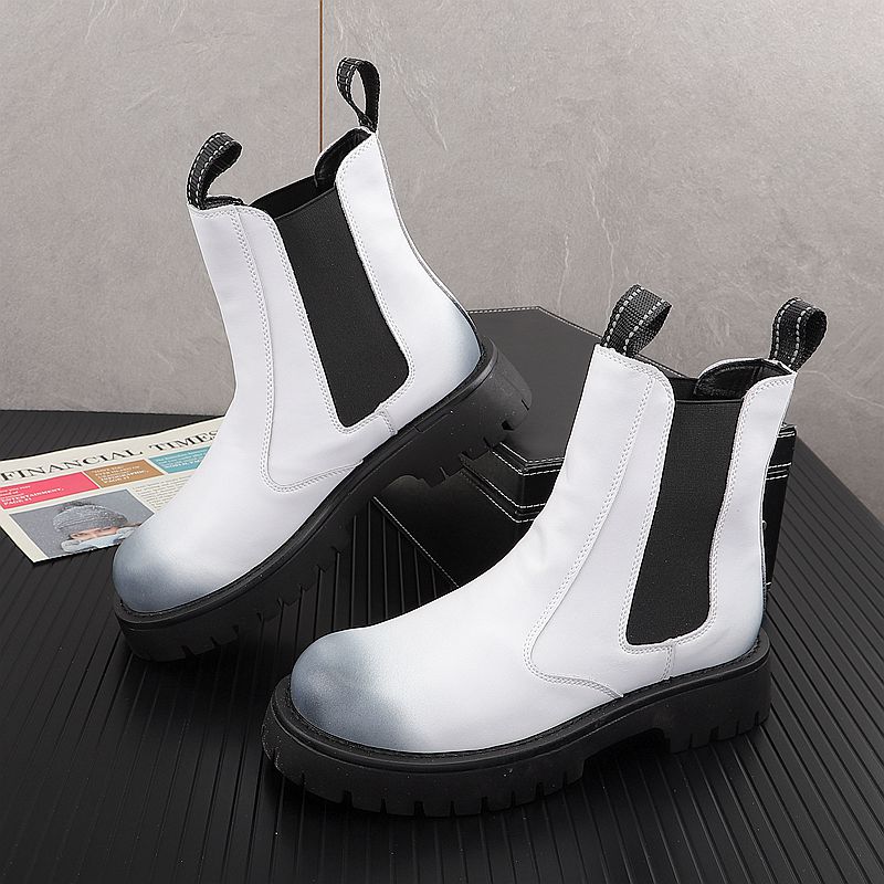 Sepatu Bot Kulit Asli Pria Mew - Luxury Lifestyle Products ulasan dan harga