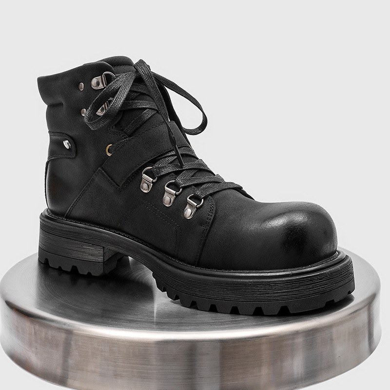 Sepatu Bot Kulit Pria Bermerek - Luxury Lifestyle Products ulasan dan harga